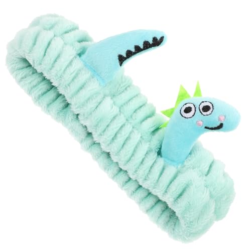 VALICLUD Damen-dinosaurier-stirnband Aus Geschmeidigem Material Strapazierfähig Und Langlebig Für Make-up Gesichtswäsche Und Spa Einfach Zu Tragen Passt Zu Meisten Frisuren von VALICLUD