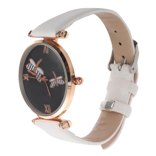 VALICLUD Armbanduhr Mädchen Quarz Uhr Cartoon Design Schöne Uhr Pu Armbanduhr Für Mädchen Mit Verstellbarem Armband von VALICLUD
