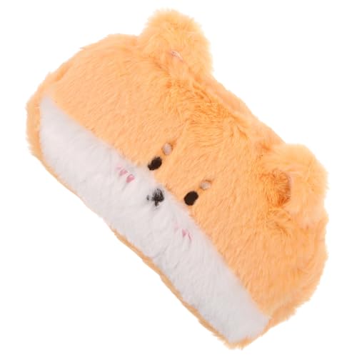 VALICLUD Kleine Kulturtasche Cartoon Plüsch Make-up Tasche Kulturbeutel Damen Kosmetiktasche Reißverschluss Aufbewahrungstasche Tragbar Für Reisen Alltag Schmuck Münzen Schlüssel von VALICLUD