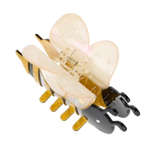VALICLUD Haarklammern Bienenmuster Haarspangen Kleine Clip Haare Bienen Design Große Kieferklammern Mädchen Cartoon Haaraccessoires von VALICLUD