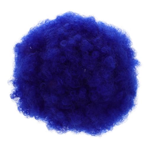 VALICLUD Herrenperücke Kurze Lockige Perücke Cosplay Perücken Für Männer Echthaar Perücke Party Halloween Kostümperücke von VALICLUD