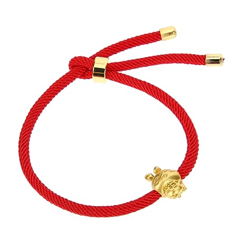 VALICLUD Chinesisches Kaninchenarmband für Frauen Handgefertigtes Saitarmband mit Kaninchen Perfektes Neujahr oder Valentinstag von VALICLUD