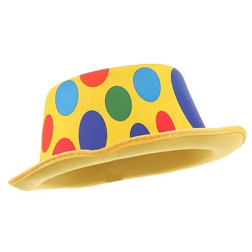 VALICLUD Clownhut Party-dekorations-kopfbedeckung Bühnen-performance-hut Atmungsaktiv Look Für Veranstaltungen von VALICLUD