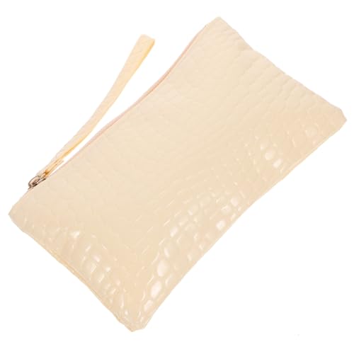 VALICLUD Clutch Wallet Für Damen Stylischer Handtaschen Geldbeutel Cremeweiß Mit Großer Kapazität Für Karten Und Handy Für Unterwegs von VALICLUD