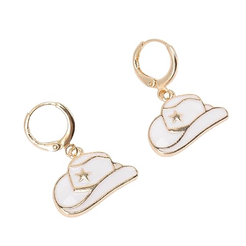 VALICLUD Cowgirl Hat Ohrringe Damen Western Ohrschmuck Hängend Modisch Für Party von VALICLUD