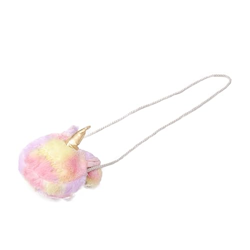 VALICLUD Crossbody Bag Für Mädchen Plüsch Handytasche Cartoon Umhängetasche Vielseitig Einsetzbar Für Arbeit Shopping Und Geldbörse Für Karten Und Bargeld von VALICLUD