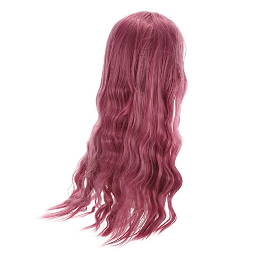 VALICLUD Curly Wig Aus Hochtemperaturfaser Mit Luftige Fransen Für Cosplay Und Rollenspiele Für Partys Und Besondere Anlässe Weich Und Atmungsaktiv Zartem Dünnen von VALICLUD