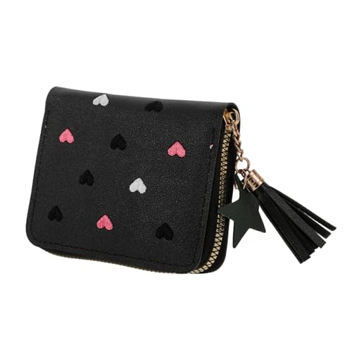 VALICLUD Geldbörse Für Damen Mit Reißverschluss Kleine Münzhalter Und Kartenhalter Organizer Für Mädchen Und Teenager Praktisch Und Sicher von VALICLUD