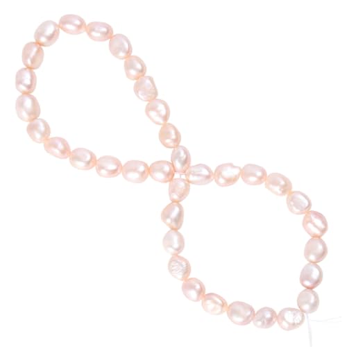 VALICLUD DIY Perlenkette Barockperlen Natürliche Schmuckperlen für Damen Bunte Halbfertige Perlen Selbermachen von Eleganten Halsketten und Accessoires von VALICLUD