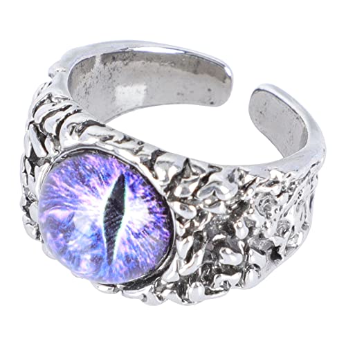 VALICLUD Dämonenauge Schmuck mit offenem Goldarmband Stern kokett verstellbare ringe verstellbarer Anruf deko klingeln Offener des bösen Augapfels Eisen Violett VALICLUD Dämonenauge Schmuck mit offenem Goldarmband Stern kokett verstellbare ringe verstellbarer Anruf deko klingeln Offener des bösen Augapfels Eisen Violett von VALICLUD