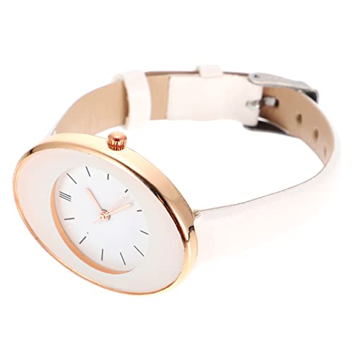 VALICLUD Damen Armbanduhr Mit Verstellbarem Lederarmband Quarz-Uhr Für Täglichen Gebrauch Vielseitige Und Uhr Für Schule Büro Und Freizeitveranstaltungen von VALICLUD