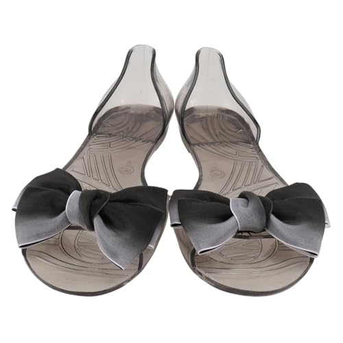 VALICLUD Damen Fischmaul Sandalen Flache Sohle Atmungsaktiv Anti rutsch Sommer Strandschuhe Leicht Komfortabel Für Outdoor Alltag Schwangere Frauen von VALICLUD