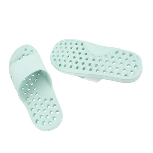 VALICLUD Damen Herren Shower Draining Schuhe Offene Badeslipper mit Hohlem Design Schnell Trocknend Rutschfest Angenehm Atmungsaktiv für Zuhause und Bad von VALICLUD