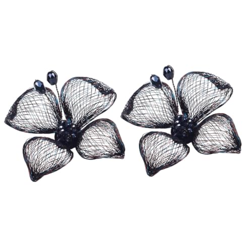 VALICLUD Damen Lederschuh Schnalle Metall Blüten Schuhclip Mode Schuhschmuck für Pumps und High Heels Langlebige Kupferdraht Verarbeitung Geeignet für Festliche Anlässe und Partys von VALICLUD
