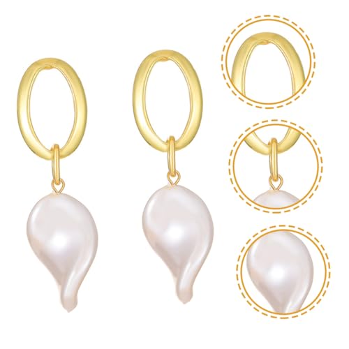 VALICLUD Damen Perlenohrringe Hängende Tropfenohrringe Leicht und Modisch Für Alltag Festival von VALICLUD