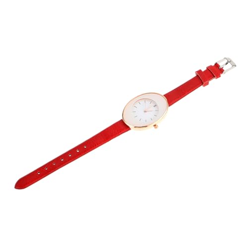 VALICLUD Damen Quarzuhr Mit Verstellbarem Lederarmband Elegante Armbanduhr Für Frauen Für Alltag Und Besondere Anlässe Präzise Zeitanzeige Und Leichtes Design von VALICLUD