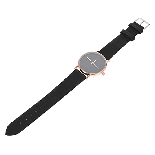 VALICLUD Damen Quarzuhr Elegant Mit Römischen Ziffern Dünn Gestreiftes Pu Lederarmband Modische Armbanduhr Für Frauen Für Partys Und Alltag von VALICLUD