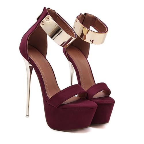 VALICLUD Sandalen Damen Schwarz Chunky Heel Sommerschuhe Mode Kühlschuhe Einfach An-und Auszuziehen Rutschfeste Sohle Für Strand Tragen von VALICLUD