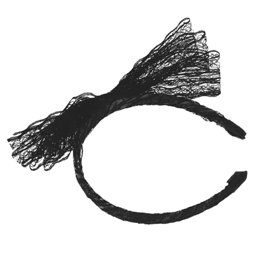 VALICLUD Vintage Bow Headband Für Mädchen Stoff Stirnband Kostümaccessoire Für Geburtstagsfeiern Karneval Weihnachten Und Mehr Sicher Und Langlebig Vielseitig Tragbar von VALICLUD