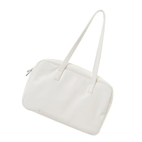 VALICLUD Damen Umhängetasche PU Schultertasche mit Reißverschluss Großer Kapazität Leicht Multifunktional für Alltag Shopping Reise Handtasche Unterarmtasche von VALICLUD