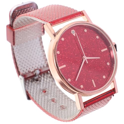 VALICLUD Damen Gürteluhr Anmutige Freizeitarmbanduhr Mädchen Armbanduhr Business Stilvolle Uhr Mit Glasarmband Verstellbar Zu Tragen Für Studenten Und Büroangestellte von VALICLUD