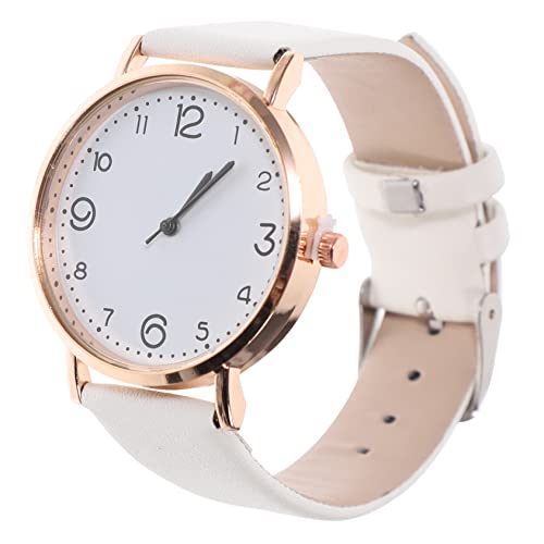 VALICLUD Damen-Armbanduhr mit Pu-Armband Modisch und Leicht Quarz-Armbanduhr für Frauen von VALICLUD