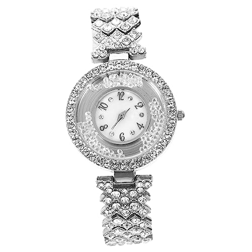 VALICLUD Strass-damenuhr Mit Hochwertigem Legierungsarmband Armbanduhr Mit Funkelnden Strasssteinen Kratzfeste Und Bruchfeste Quarzuhr Für Damen VALICLUD Strass-damenuhr Mit Hochwertigem Legierungsarmband Armbanduhr Mit Funkelnden Strasssteinen Kratzfeste Und Bruchfeste Quarzuhr Für Damen von VALICLUD