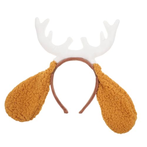 VALICLUD Deer Antler Headband Für Abnehmbares Hundeohren-design Kostümaccessoire Für Halloween Und Weihnachten Vielseitig Einsetzbar Und Angenehm Zu Tragen von VALICLUD