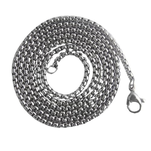 VALICLUD Dekorative Edelstahlkette Damen Single Necklace Schlangenkette Modischer Schmuck Langlebig Sicher Schlicht von VALICLUD