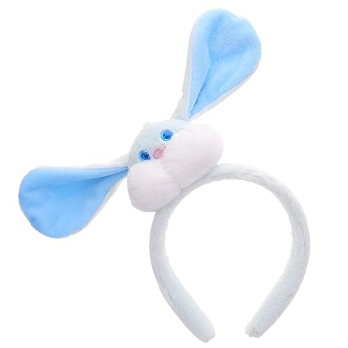 VALICLUD Dekoratives Kaninchen Stirnband Mit Hasenohren Plüsch Haarband Für Cosplay Und Partys Leicht Und Bequem Einheitsgröße Für Geburtstagsfeiern Und Maskenbälle von VALICLUD