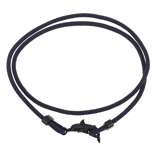 VALICLUD Delphin-wal-armband Damenschmuck Freundschaft Herren Armband Charm-armbänder Delphin-armband Fußkettchen Für Damen Verstellbare Armbänder Für Damen Geschenk Seil Delfin Fräulein von VALICLUD