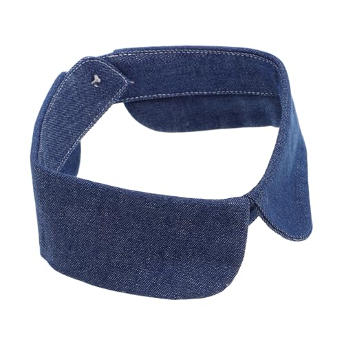 VALICLUD Removable Denim Collar Für Frauen Abnehmbarer Fake Choker Kragen Für Blusen Und Pullover Vielseitiges Modisches Accessoire Für Jeden Anlass von VALICLUD