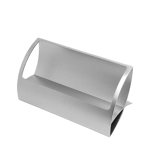 VALICLUD Desktop-visitenkartenhalter Q-Form Aluminiumlegierung Organizer Namenskartenetui Für Office Home von VALICLUD
