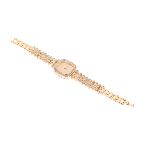 VALICLUD Stylische Damen-Armbanduhr Mit Rhinestone-Dekoration Elegantes Design Für Freizeit Und Büro Leicht Und Bequem Geschenkidee Für Frauen von VALICLUD