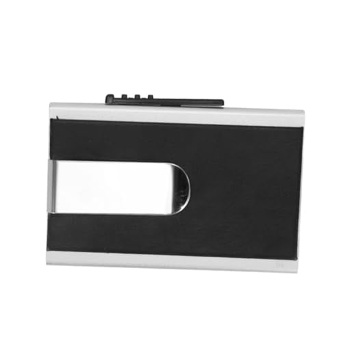 VALICLUD Kreditkartenetui Für Herren Aus Aluminiumlegierung Diebstahlsicherung Entmagnetisierung Stilvolle Kreditkartenbox Für Vater Ehemann Freund Verlobter von VALICLUD