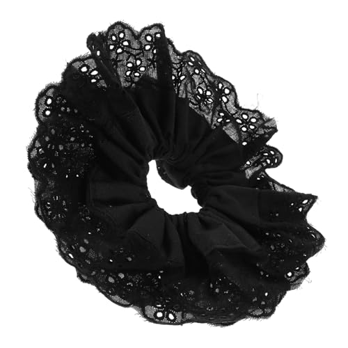 VALICLUD Doppellagiger Spitzen-haargummi Für Mädchen Stilvolle Haarbänder Elastischer Haarschmuck Für Besondere Anlässe Hochwertiges Design von VALICLUD
