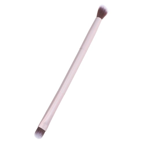 VALICLUD Doppelseitiger Augenbrauen Lidschatten Pinsel Professionelles Kosmetikwerkzeug Mattem Gold für Gleichmäßige Makeup Anwendungen für Täglichen und Professionellen Gebrauch von VALICLUD