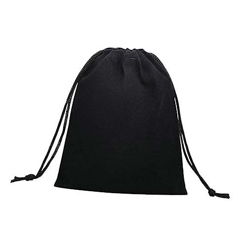 VALICLUD Drawstring Bag Für Haartrockner Multifunktionale Aufbewahrungstasche Lint-Material Schwarz Für Zuhause Und Reisen von VALICLUD