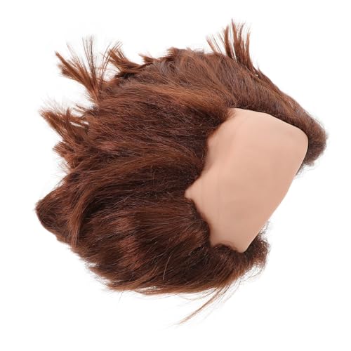 VALICLUD Realistische Bald-wig Für Männer Comedic Kostüm Für Halloween Und Cosplay Perfektes Accessoire Für Theateraufführungen Und Thematische Feste Weiche Und Bequeme Passform von VALICLUD