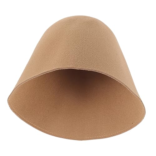 VALICLUD Duschhaube Frauen Hut Groß Filz Finnischer Saunahut Saunahut, Vaporariumhut Sauna Sauna Hut Wiederverwendbarer Saunahut Bequemer Saunahut Saunamütze Badekappe Gefühlt von VALICLUD