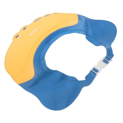VALICLUD Duschhaube Verstellbar Shampoo Schutz Badekappe für Kleinkinder Jungen Mädchen Flexibel Komfortabel Badehaube mit Augenschutz Bath Head Cap von VALICLUD