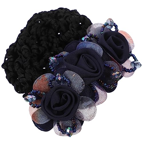 VALICLUD Dutt-abdeckung Für Frauen Haar-dutt-abdeckungen Haarnetz Für Frauen Haarnetze Für Für Haare Für Ballett Blumen-haar-accessoires von VALICLUD