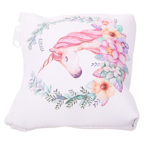 VALICLUD Einhörnertasche Für Mädchen Kleine Geldbörse Mit Reißverschluss Tragbare Reisetasche Dekorativ Und Praktisch Für Frauen von VALICLUD