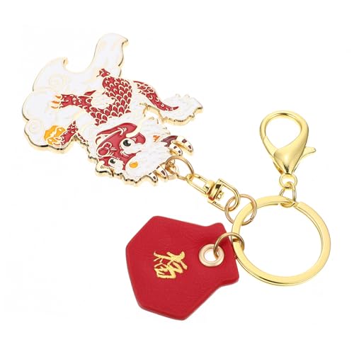 VALICLUD Schlüssel-flaschenöffner Schlüsselanhänger Tier-schlüsselring Im Chinesischen Stil Entzückendes Design Als Dekoration Kulturelles Andenken von VALICLUD