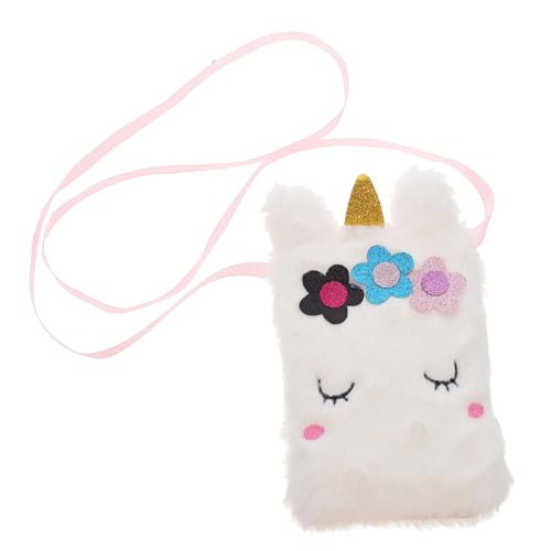 VALICLUD Einhorn Umhängetasche Kinder Handtasche Kinderhandtasche Reise-Umhängetaschen Kawaii Umhängetasche Schultertasche Geldbörse Kleinteilebeutel für Babys Bezaubernde Umhängetasche von VALICLUD