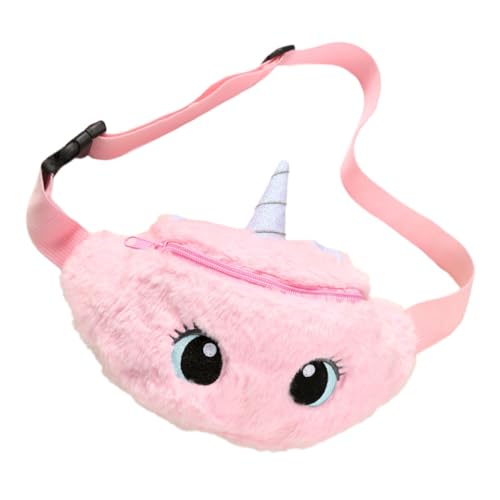 VALICLUD Kawaii Einhorn Gürteltasche Für Mädchen Verstellbare Umhängetasche Für Festivals Reisen Und Alltag Für Snacks Schlüssel Und Kleine Wertsachen von VALICLUD
