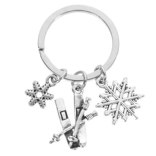 VALICLUD Einzigartiger Schlüsselanhänger Mit Schneeflockenmotiv Für Dekorative Handtaschen Und Geldbörsen von VALICLUD