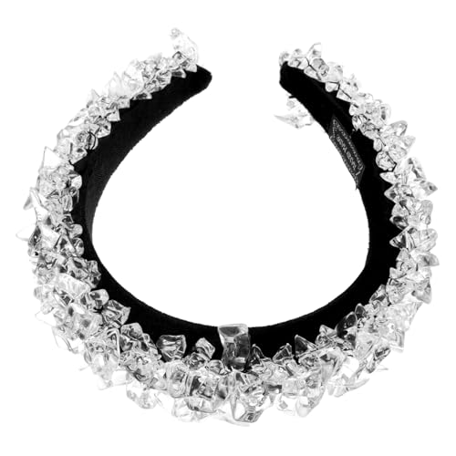 VALICLUD Haarband Breites Stirnband Eiswürfel Damen Haar Accessoire für Partys Spa Styling von VALICLUD