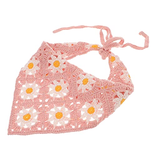 VALICLUD Blumenschal Stirnband Elastisches Kopftuch Mode Damen Floral Baumwolle Atmungsaktiv für Verschiedene Anlässe von VALICLUD