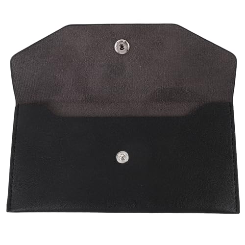 VALICLUD Elegante Damen PU Geldbörse Wiederverwendbarer Umschlag Geldbeutel mit Trennfächern und Aufklebern Große Kapazität Stilvoller Kartenhalter Praktische Brieftasche für Bargeld und von VALICLUD